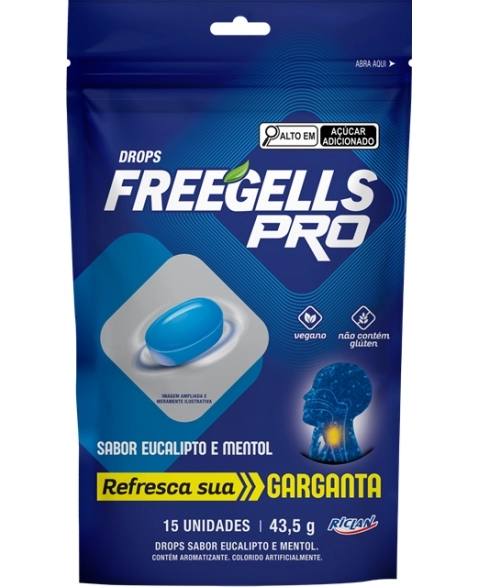 DROPS FREEGELLS PRO EUCALIPTO PCT 15X43,5G