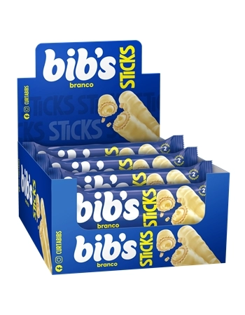 BIBS STICKS BRANCO 16X32G