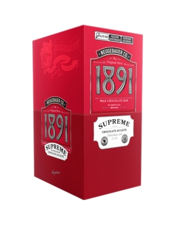 TABLETE 1891 SUPREME LEITE 10X90G