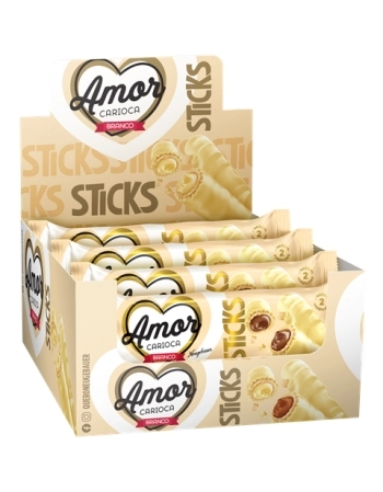 AMOR CARIOCA BRANCO STICKS 16X32G