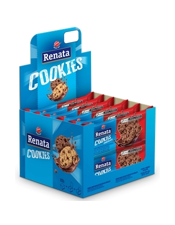 COOKIES RENATA BAUN GOTAS CHOC 12X40G