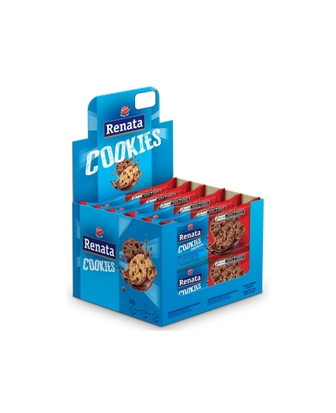 COOKIES RENATA BAUN GOTAS CHOC 12X40G