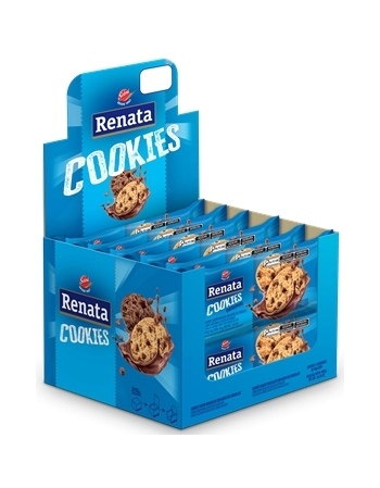 COOKIES RENATA CHOC GOTAS CHOC 12X40G