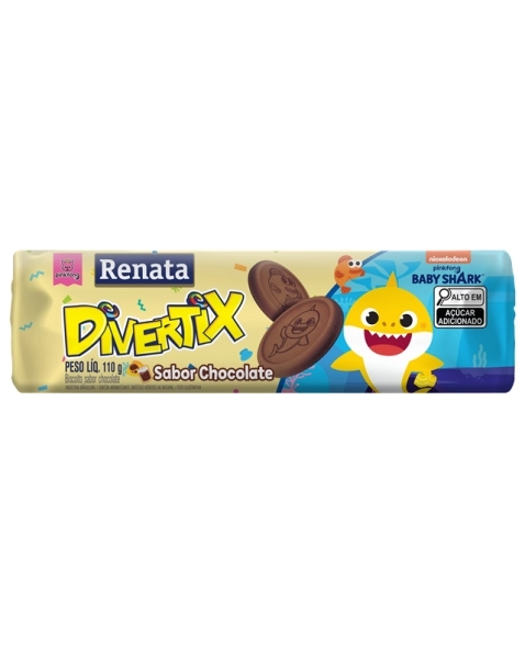 BISC RENATA DIVERTIX CHOCOLATE 110G