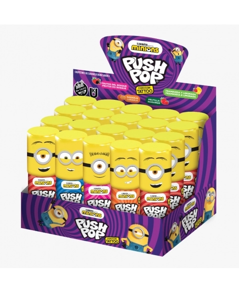 PUSH POP MINIONS DPL 20UN 14G