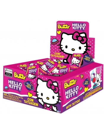 CHICLE BUZZY HELLO KITTY TUTTI FRUTTI 90UN