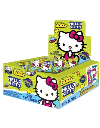 CHICLE BUZZY HELLO KITTY HORTELA 90UN