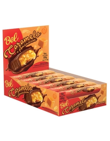 CARAMELO C/ AMENDOIM BEL DPL 24X30G