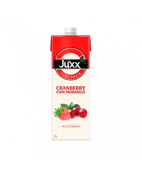 SUCO CRANBERRY COM MORANGO JUXX 1L