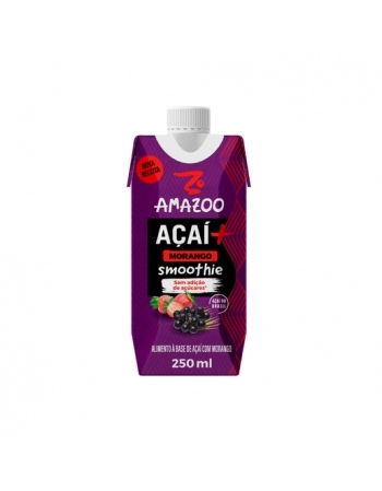 AMAZOO ACAI MORANGO ZERO 250ML