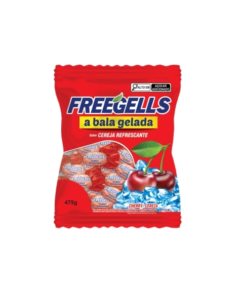 BALA FREEGELLS CEREJA 475G