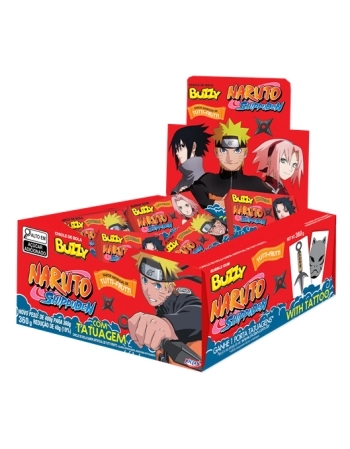 CHICLE BUZZY NARUTO TUTTI FRUTTI 90UN