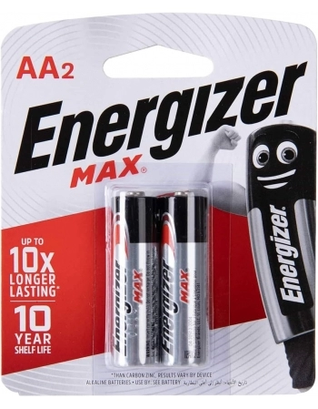 PILHA ALC ENERG MAX AA2