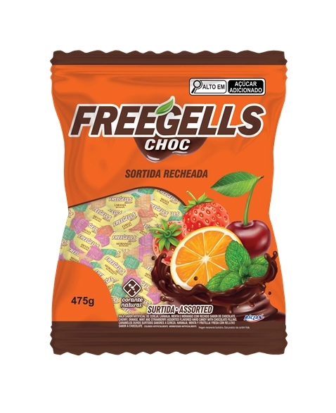 BALA FREEGELLS CHOC SORTIDA 475G