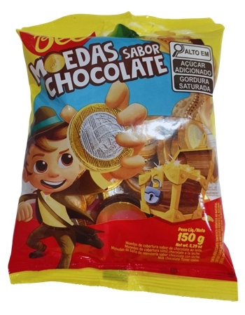 MOEDA CHOCOLATE BEL 150G