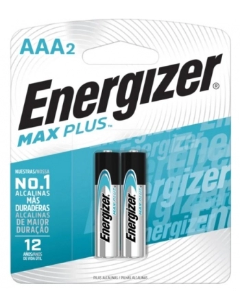 PILHA ALC ENERG M.PLUS AAA2