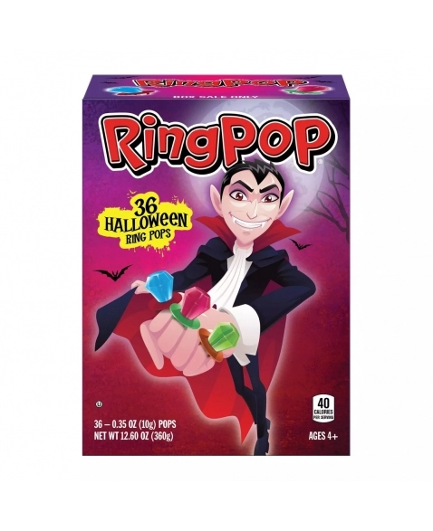 RING POP HALLOWEEN DPL 24UN