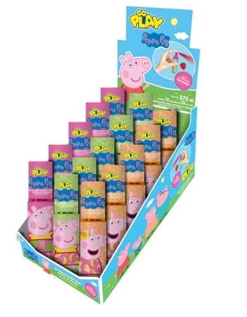 BALA LIQUIDA SPRAY GOPLAY PEPPA PIG MORANGO 15UN