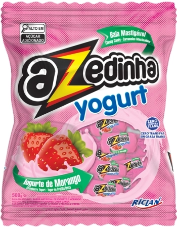 BALA MAST AZEDINHA YOGURTE MORANGO 500G