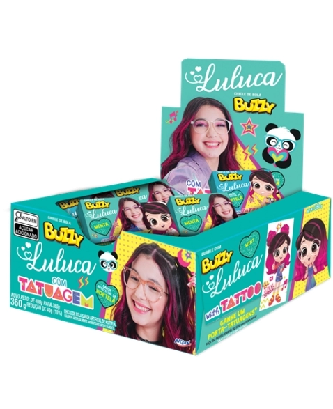 CHICLE BUZZY LULUCA HORTELA 90UN