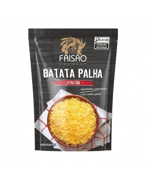 BATATA PALHA FAISAO EXTRA FINA 100G