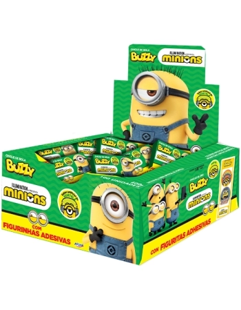 CHICLE BUZZY MINIONS HORTELA 90UN