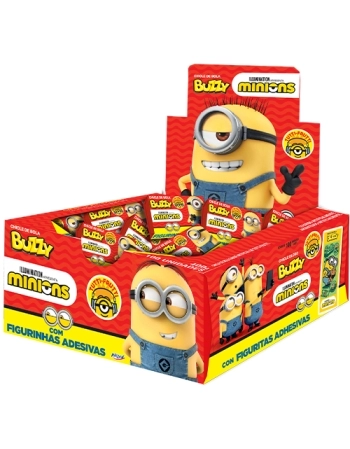 CHICLE BUZZY MINIONS TUTTI FRUTTI 90UN