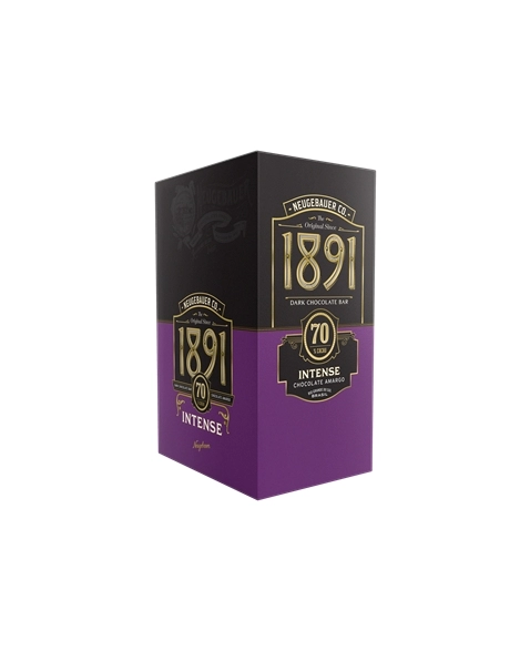 TABLETE 1891 INTENSE 70% CACAU 10X45G