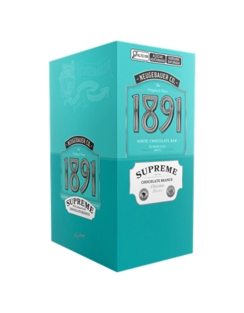 TABLETE 1891 SUPREME BRANCO 10X45G