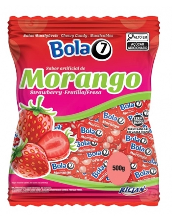 BALA MAST BOLA 7 MORANGO 500G