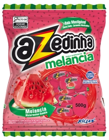 BALA MAST AZEDINHA MELANCIA 500G