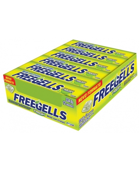 DROPS FREEGELLS PLAY FRESH MELAO 12UN