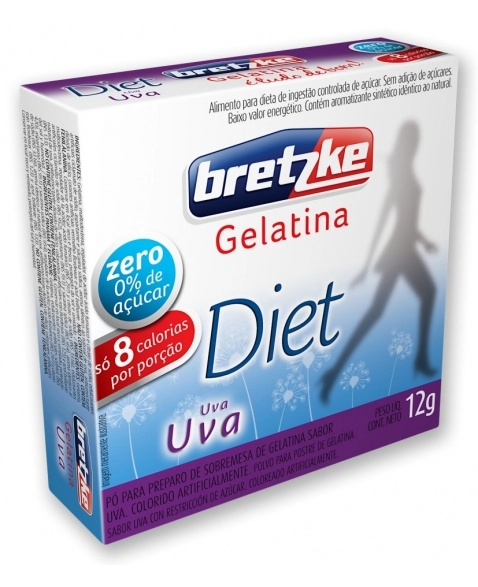 GELATINA BRETZKE DIET UVA 10G