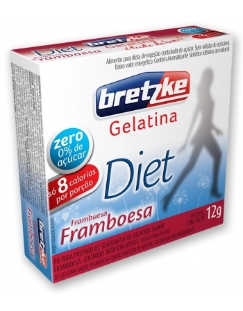 GELATINA BRETZKE DIET FRAMBOESA 10G