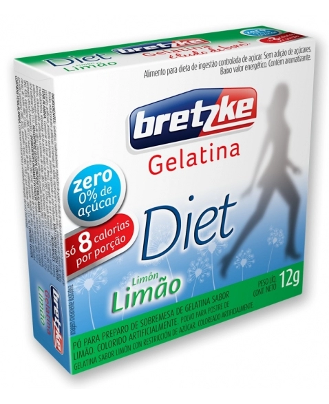 GELATINA BRETZKE DIET LIMAO 10G