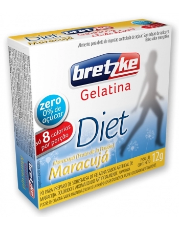 GELATINA BRETZKE DIET MARACUJA 10G