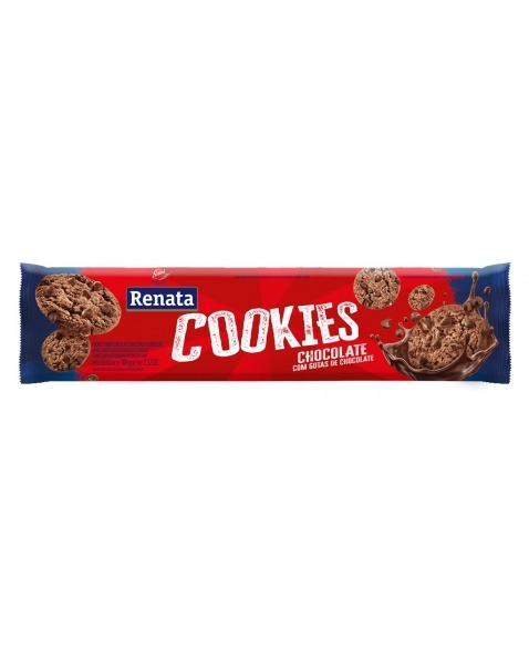 COOKIES RENATA CHOC GOTAS CHOC 100G