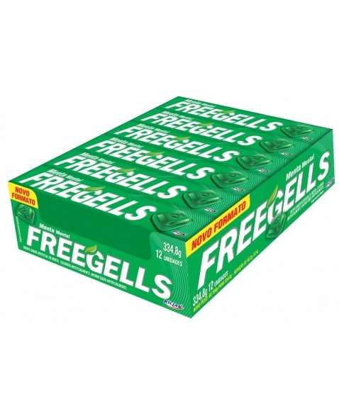 DROPS FREEGELLS PLAY MENTA 12UN