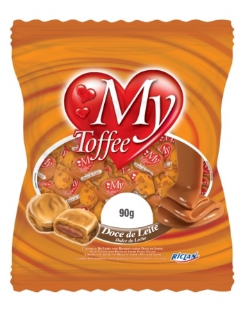 BALA MY TOFFEE DOCE DE LEITE 90G