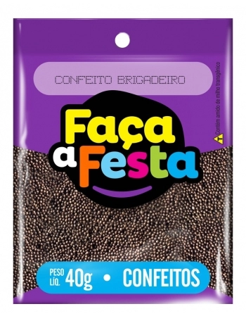 CONFEITO FACA A FESTA BRIGADEIRO 40G