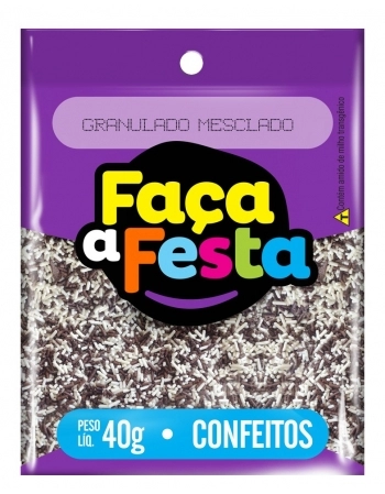 GRANULADO FACA A FESTA MESCLADO 40G