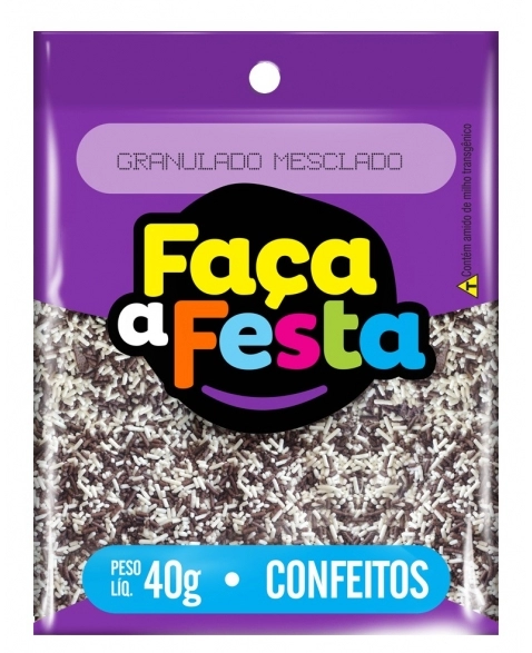 GRANULADO FACA A FESTA MESCLADO 40G