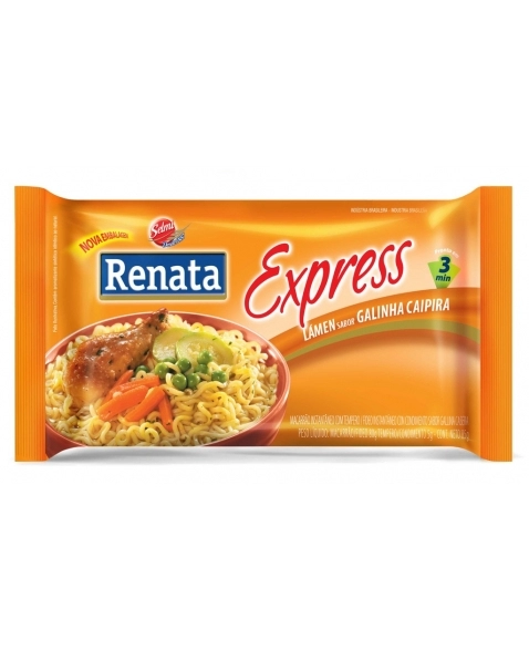 LAMEN RENATA EXPRESS GALINHA CAIPIRA 85G