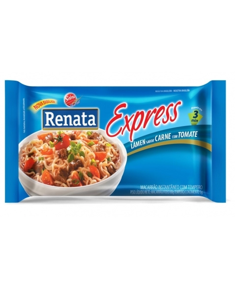 LAMEN RENATA EXPRESS CARNE TOMATE 85G