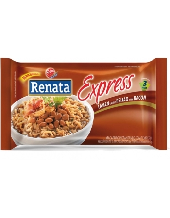 LAMEN RENATA EXPRESS FEIJAO BACON 96G