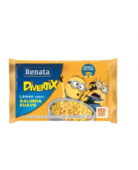 LAMEN RENATA DIVERTIX GALINHA SUAVE 85G