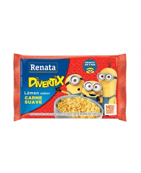 LAMEN RENATA DIVERTIX CARNE SUAVE 85G