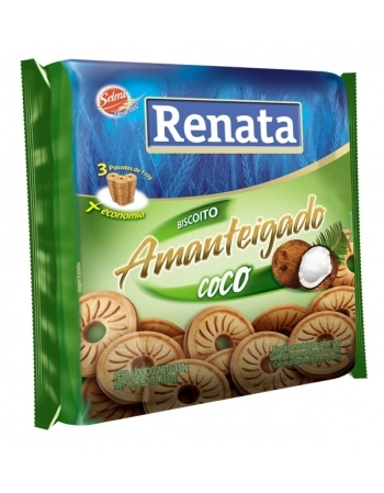 BISC RENATA AMANTEIGADO COCO 330G