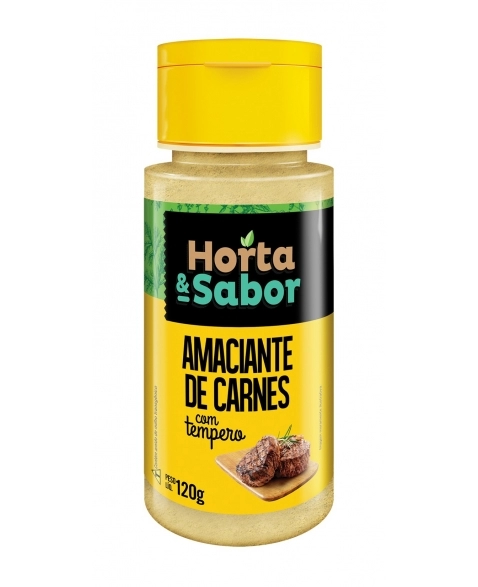 AMACIANTE DE CARNE C TEMP HOR E SAB 120G