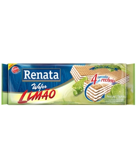 WAFER RENATA LIMAO 115G